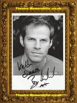 Ben Richards signed picture card, Holby City actor