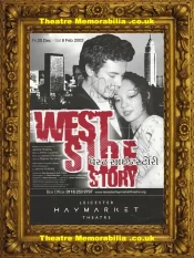 Camilla Beeput Autograph Multi Signed Flyer – West Side Story 2003