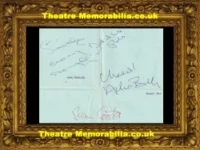 Craig Douglas Autograph Signed Sheet – Plus Acker Bilk