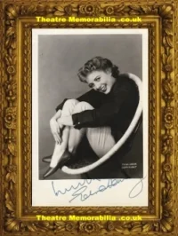 Edna Savage Autograph Signed Picture Arrivederci Darling