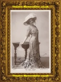 Ethel Cadman Autograph Signed Picture Actress – A Waltz Dream