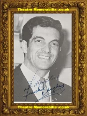 Frankie Vaughan Autograph Signed Picture – Singer Actor 1950s 1960s