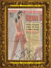 Gemma Atkinson Autograph Signed Picture – Hollyoaks Strictly Radio
