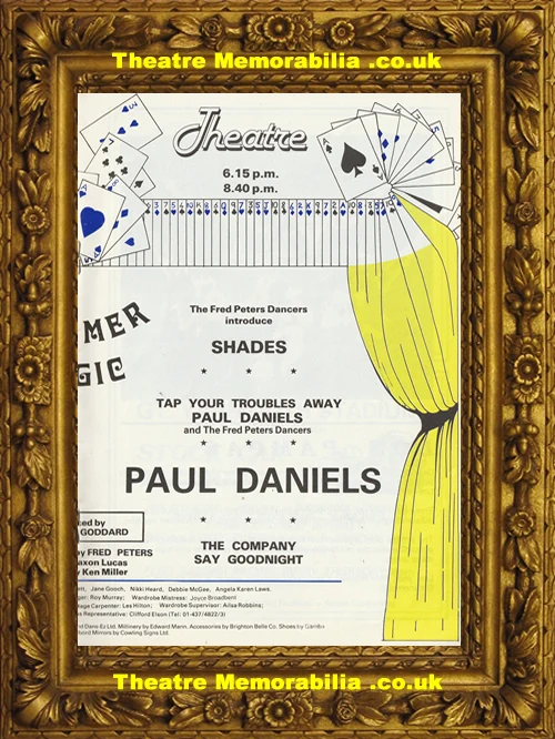 Paul Daniels Summer Magic signed theatre programme, Britania Pier Great Yarmouth 1979 - image 4