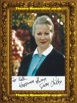 Unidentified signed picture card, possibly signed Tracey