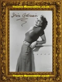 Iris Adrian Autograph Signed Picture – Actress The Odd Couple