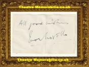 Ivor Novello Autograph Genuine Hand Signed Sheet