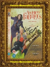Jane Horrocks Autograph Signed DVD Cover Absolutely Fabulous
