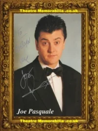 Joe Pasquale Autograph Signed Picture – British Comedian