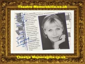 Julie Peasgood Autograph Signed Picture House Of The Long Shadows