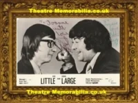 Little and Large Autograph Signed Picture Comedians