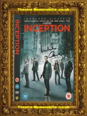Michael Caine Autograph Signed Picture Inception DVD Cover