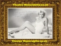 Natasha Autograph Signed Picture – Singer 1980s Boom Boom Boom