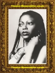 Patti Boulaye Autograph Signed Picture – British Singer