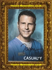 Richard Durr Autograph Signed Picture Casualty
