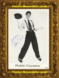 Robin Cousins Autograph Signed Picture – Ice Skating