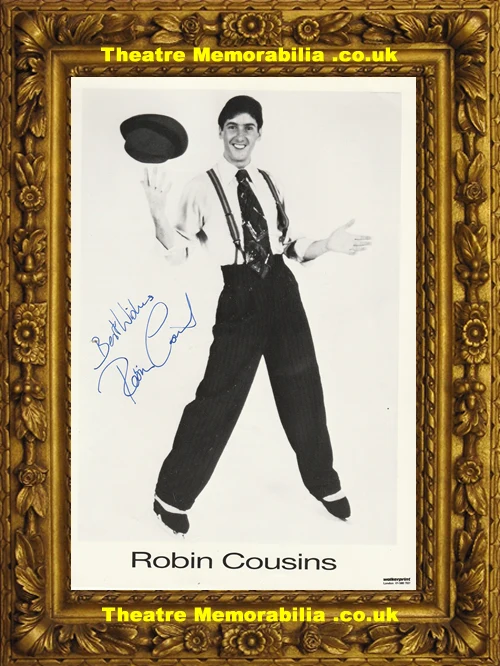 Robin Cousins signed photo, ice skating champion - image 2