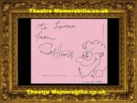 Rolf Harris Autograph Signed Card – Rolfaroo Picture Art Work