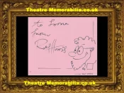 Rolf Harris Autograph Signed Card – Rolfaroo Picture Art Work