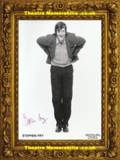 Stephen Fry Autograph Signed Picture – Actor Thesp