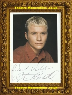 Steven Arnold signed Coronation Street picture cast card