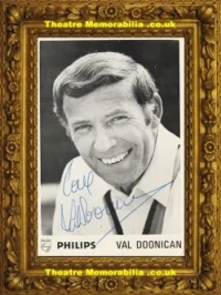 Val Doonican Autograph Signed Picture – Singer