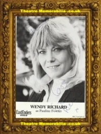 Wendy Richard Autograph Signed Picture Eastenders