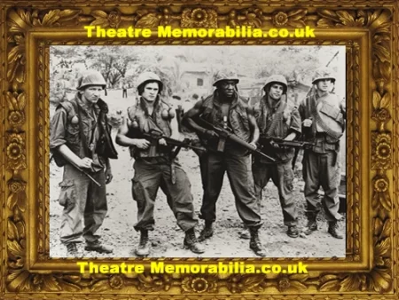  The Boys In Company C Film Picture and Letter 1980 - Theatre Memorabilia - Theatre Programmes Theatre Memorabilia - Theatre Programmes