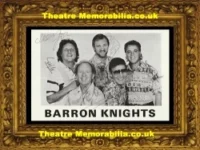 Barron Knights Autograph Signed Picture Comedy Music Band