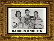 Barron Knights Autograph Signed Picture Comedy Music Band