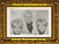 Beverley Sisters Autographed Signed Picture Singers