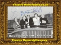 Billy J Kramer & The Dakotas Autograph Signed Picture UK Band