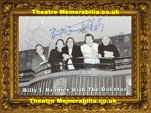 Billy J Kramer & The Dakotas signed picture card - image 2