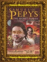 Brighton Theatre Royal – Secret Diaries – Signed Jeremy Gittins Flyer