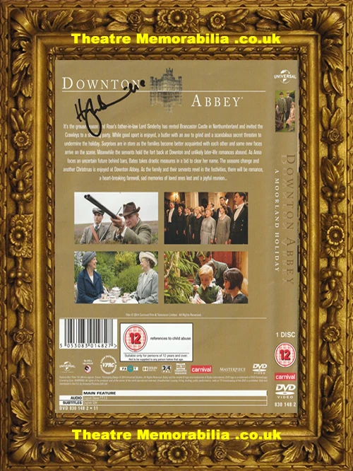 Downton Abbey DVD sleeve signed by Hugh Bonneville - image 3