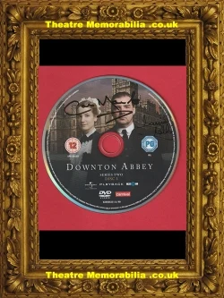 Downton Abbey DVD signed by Cal MacAninch and David Robb