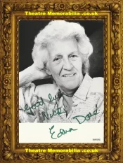 Edna Dore Autograph Signed Picture Eastenders – Doctor Who