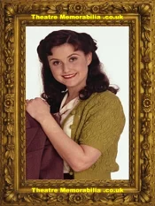 Elizabeth Carling Autograph Signed Sheet Phoebe Sparrow Goodnight Sweetheart