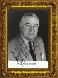 George Baker Autograph Signed Picture – Inspector Wexford