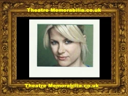 Georgina Bouzova signed autograph sheet, Ellen Zitek, Casualty