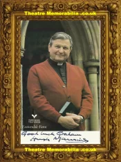 Hugh Manning Autograph Signed Picture Reverend Donald Hinton Emmerdale