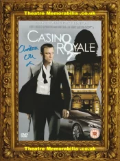 James Bond Casino Royale DVD Signed Autograph Christina Cole