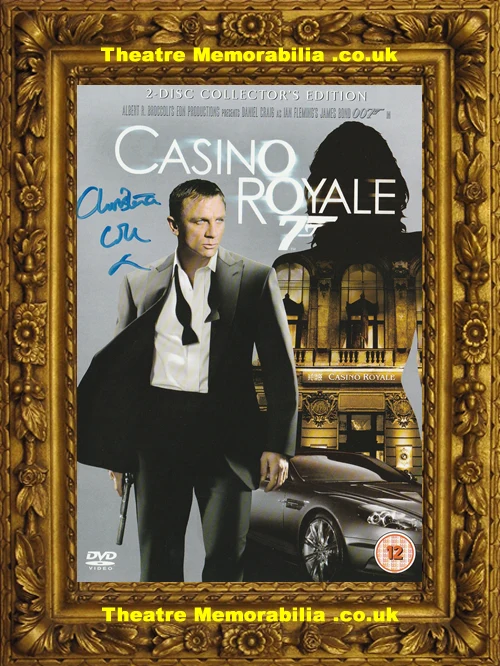 Christina Cole signed James Bond Casino Royale DVD cover - image 2