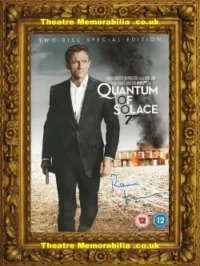 James Bond Quantum Of Solace DVD Signed Autograph Rory Kinnear