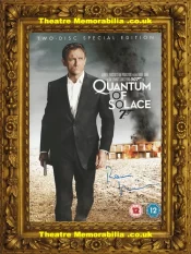 James Bond Quantum Of Solace DVD Signed Autograph Rory Kinnear