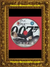 James Bond Skyfall DVD Signed Autograph Judi Dench