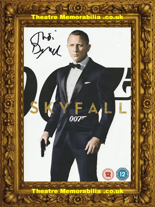 Judi Dench signed James Bond Skyfall DVD cover - image 2