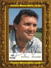 Johnny Leeze Autograph Signed Picture Ned Glover Emmerdale