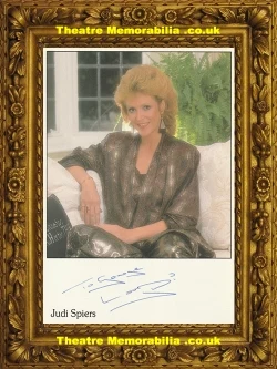 Judi Spiers signed photo autograph
