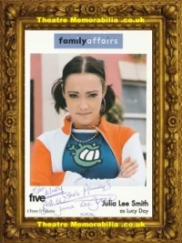 Julia Lee Smith Autograph Signed Picture Lucy Day Family Affairs